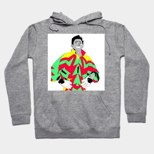 jorge campos the mexican soccer goalkeeper, the immortal Hoodie by jorge_lebeau